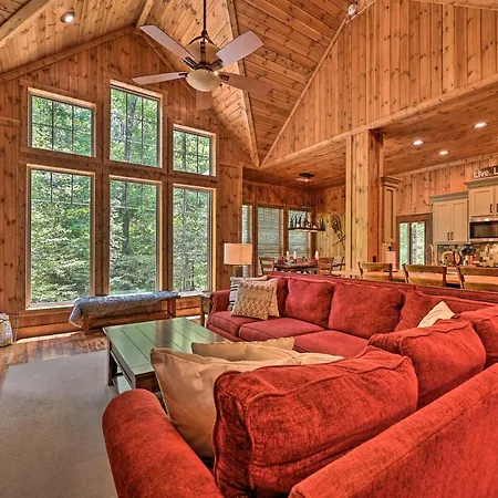 Luxe Broken Bow Cabin Hot Tub About 3 Mi To Hochatown Exterior photo