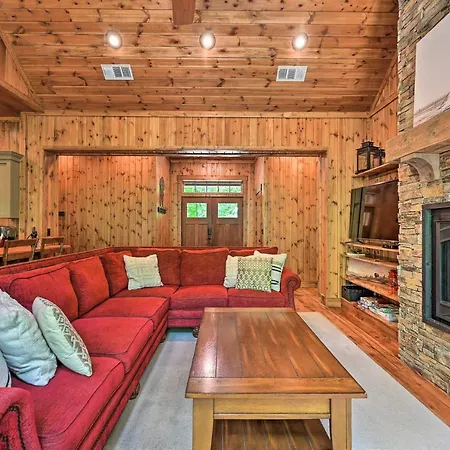 Luxe Broken Bow Cabin Hot Tub About 3 Mi To Hochatown Exterior photo