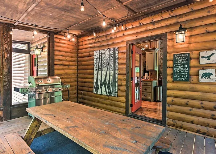 Luxe Broken Bow Cabin Hot Tub About 3 Mi To Hochatown
