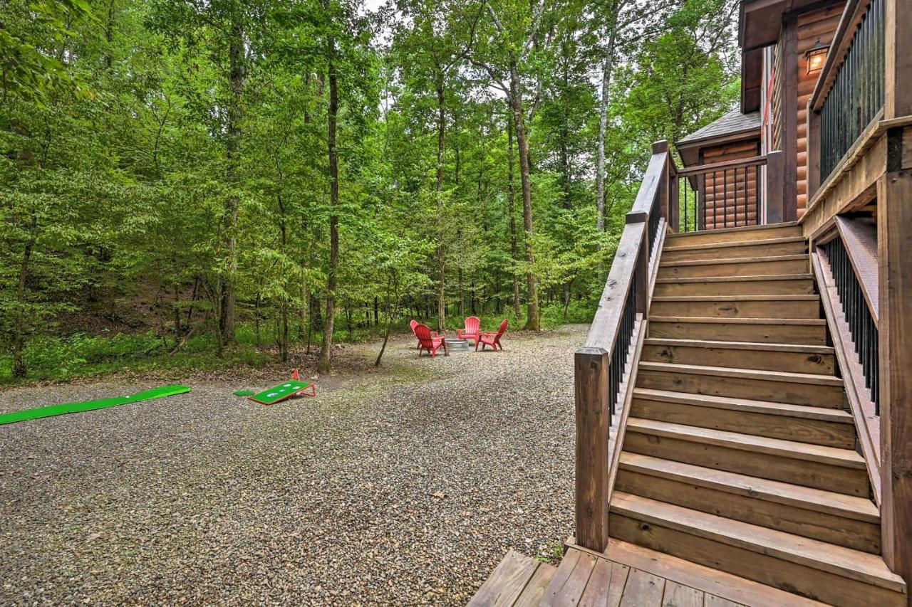 Luxe Hot Tub About 3 Mi To Hochatown Holiday home Broken Bow